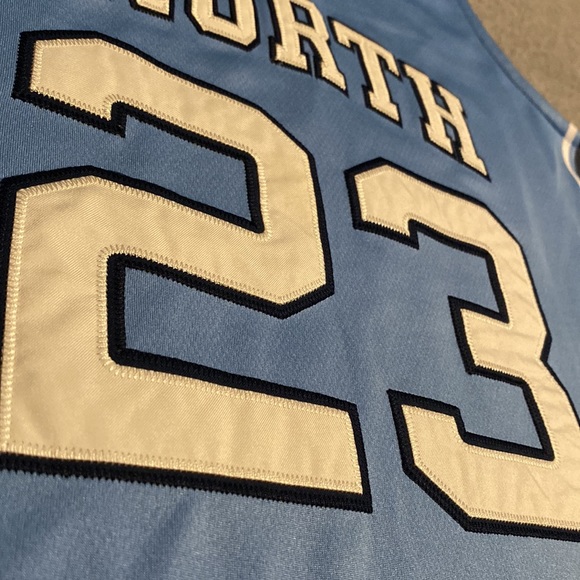 #23 Michael Jordan University of North Carolina (UNC) jersey sizes M & S - Picture 7 of 16